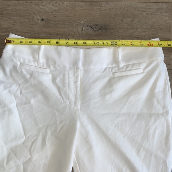 LOFT Julie White Pants Size 10 - Picture 4 of 9